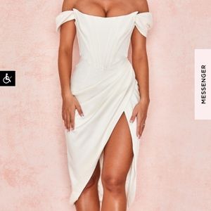 House of CB Loretta Dress White